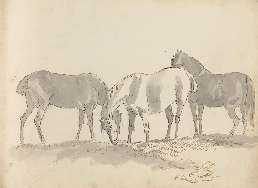 Fourty Three Studies Of Horses And Riders Pl 23