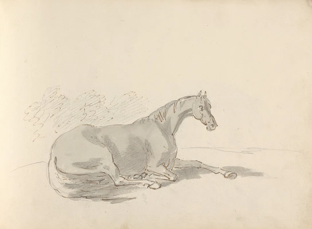 Fourty Three Studies Of Horses And Riders Pl 24