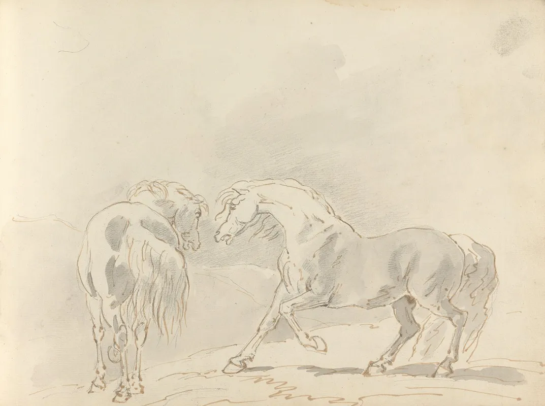 Fourty Three Studies Of Horses And Riders Pl 30