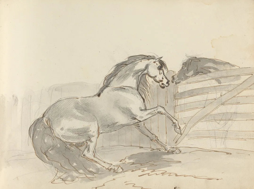 Fourty Three Studies Of Horses And Riders Pl 36