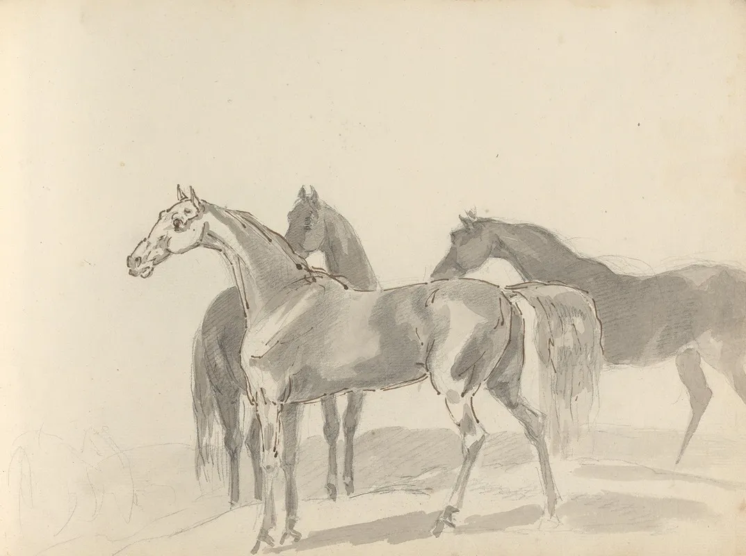 Fourty Three Studies Of Horses And Riders Pl 40