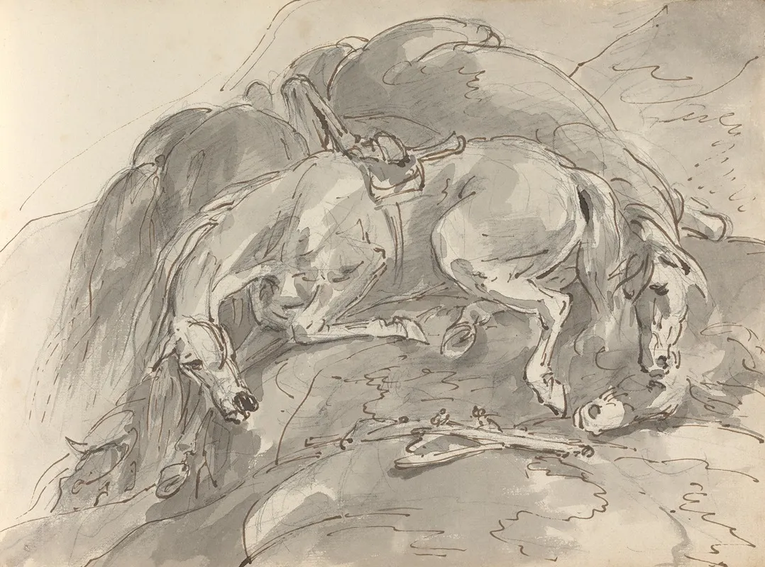 Fourty Three Studies Of Horses And Riders Pl 42