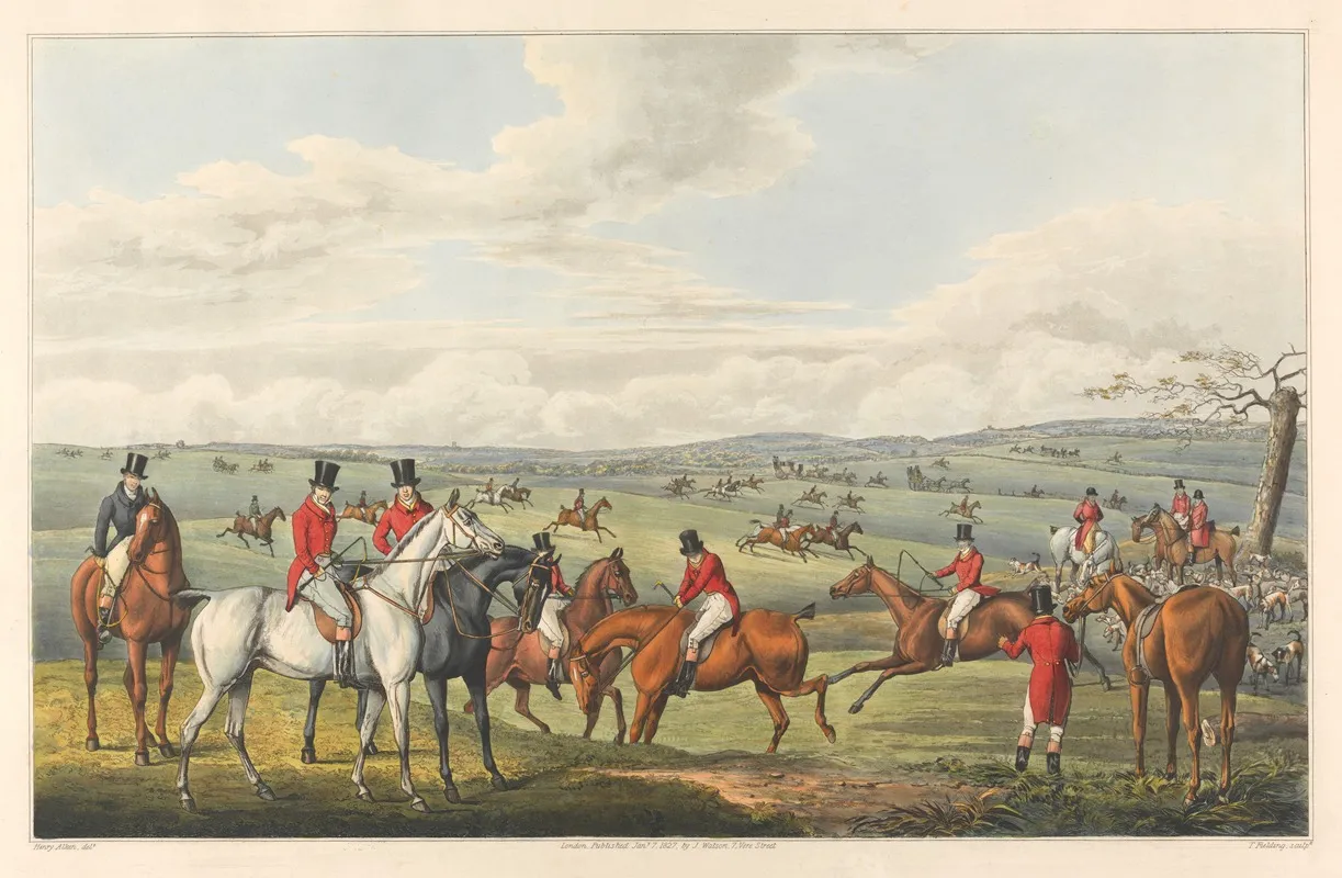 Fox Hunting Leicestershire The Meeting