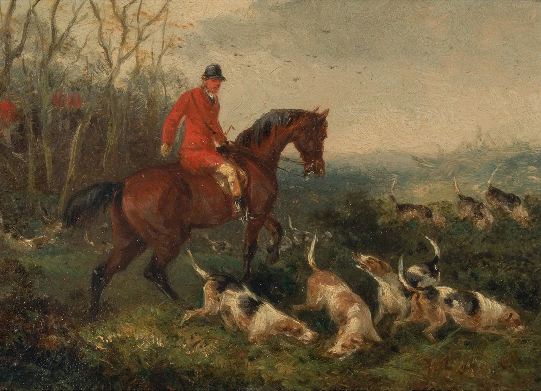 Foxhunting At Cover
