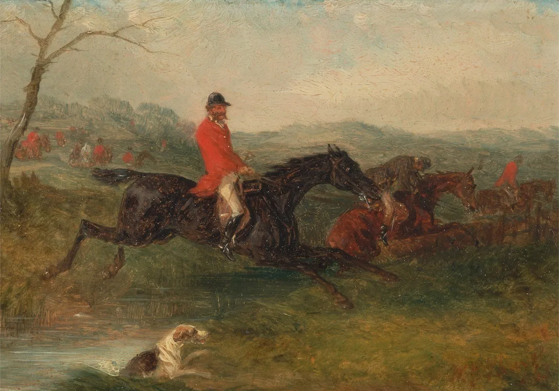 Foxhunting Clearing A Brook