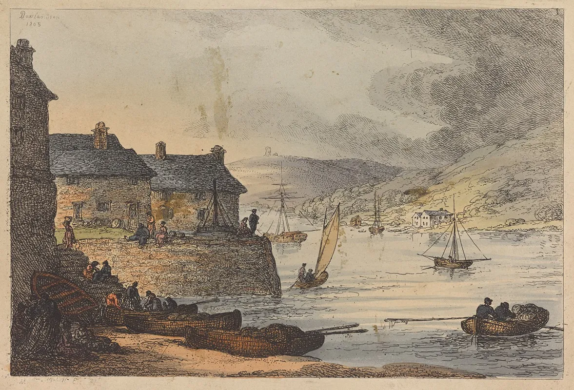 Foye Harbour Cornwall