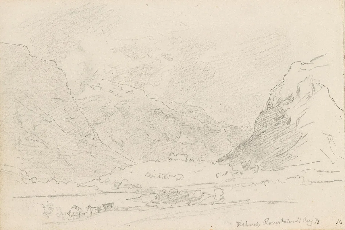 Fra Flatmark I Romsdalen