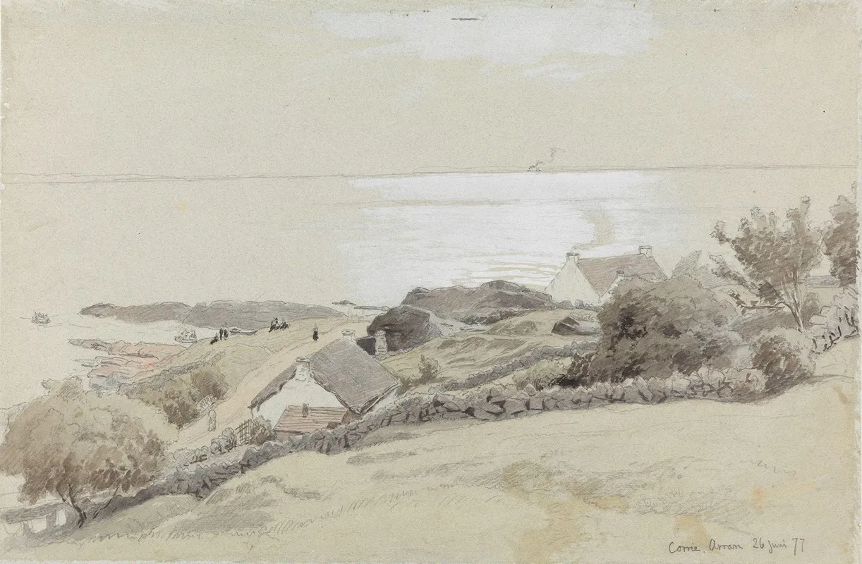 Fra Kysten Ved Corrie Arran Skottland