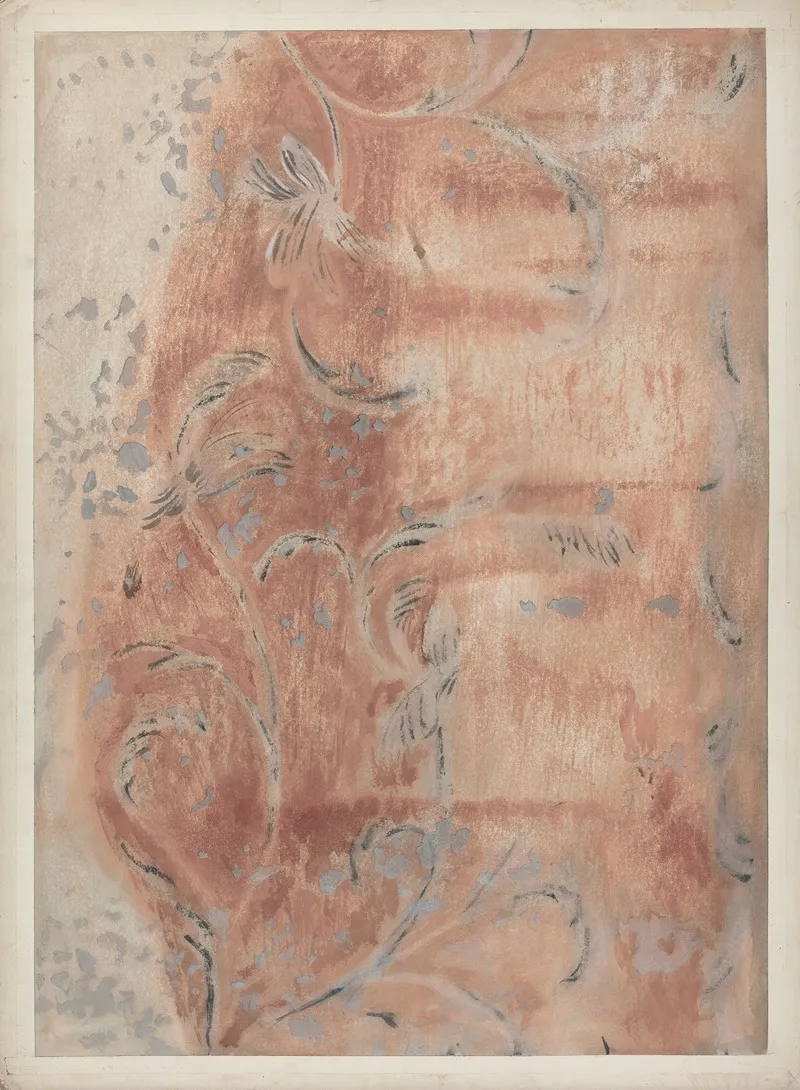 Fragment Of Wall Decoration by Michael Lauretano - Canvas Print