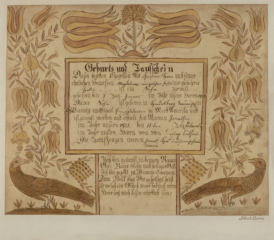 Fraktur 3 by Albert Levone - Canvas Print