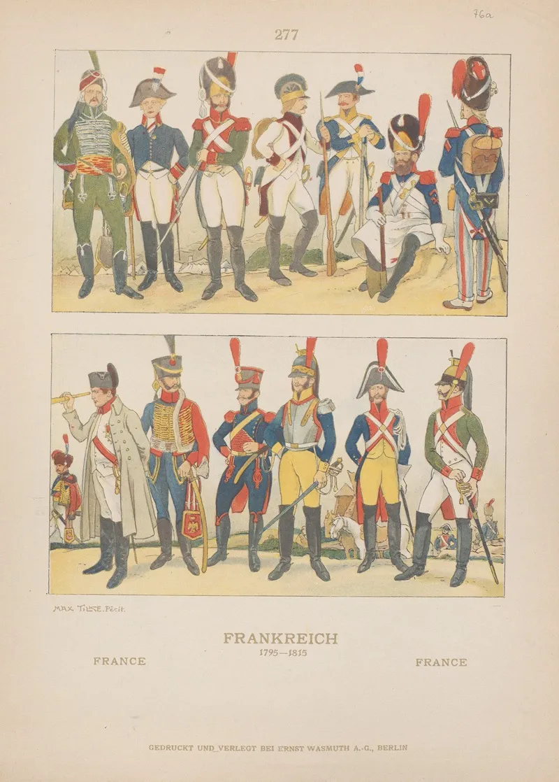 France 44 by Adolf Rosenberg - Canvas Print