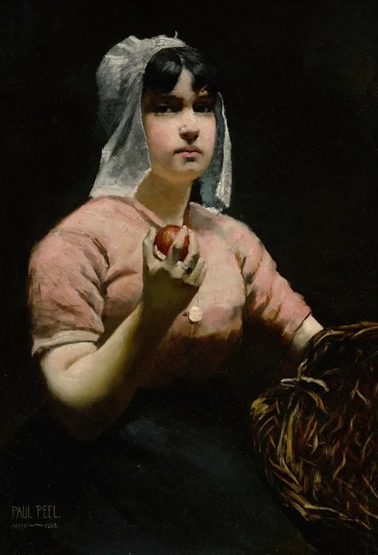 Frances With The Apple