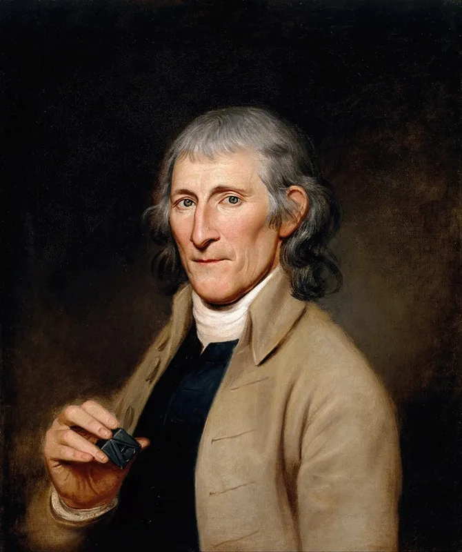 Francis Bailey by Charles Willson Peale - Canvas Print