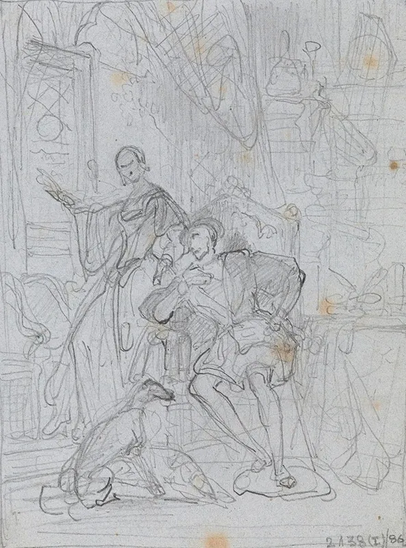 Francis I And His Sister Margaret Of Navarre