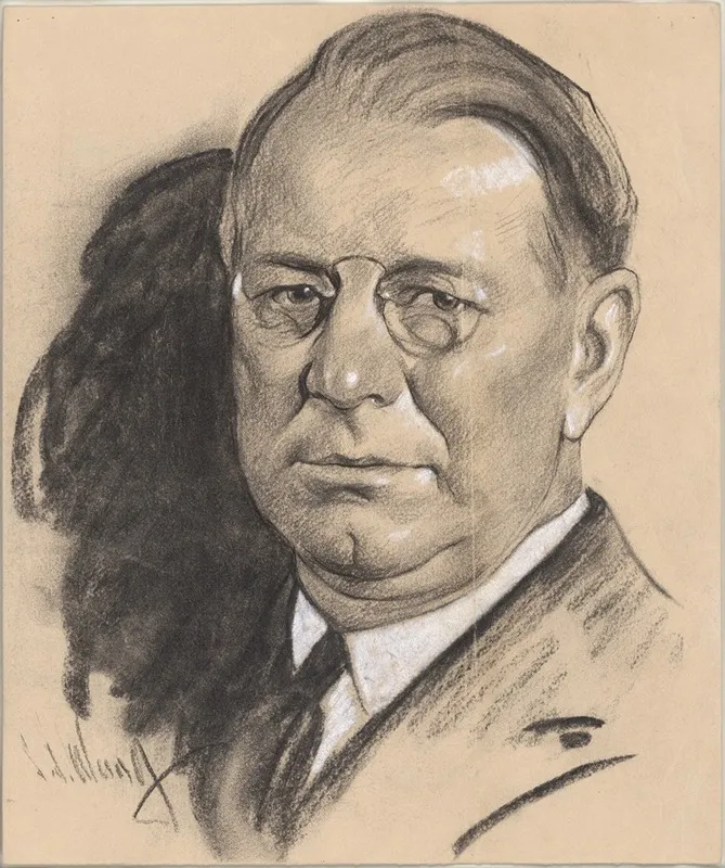 Frank Knox by Samuel Johnson Woolf - Canvas Print