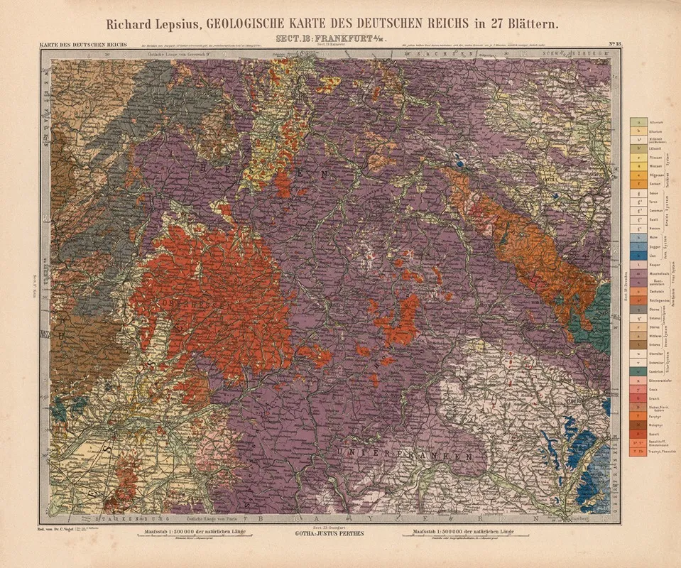 Frankfurt 2 by F. Stiebritz - Canvas Print