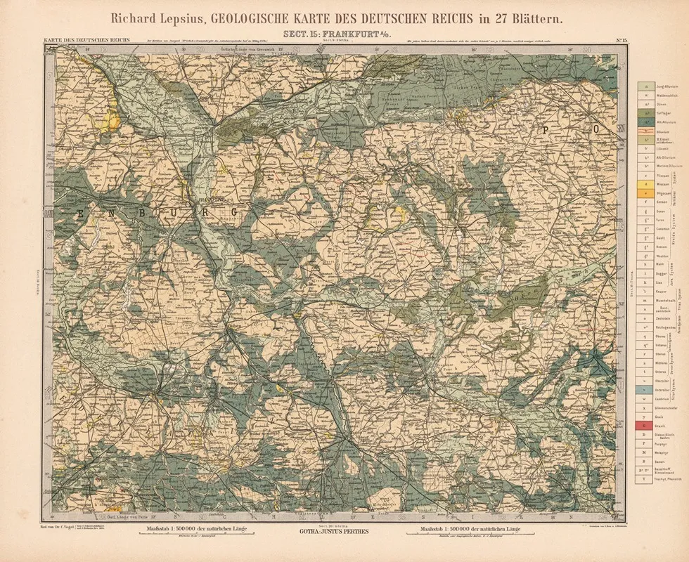 Frankfurt by F. Stiebritz - Canvas Print