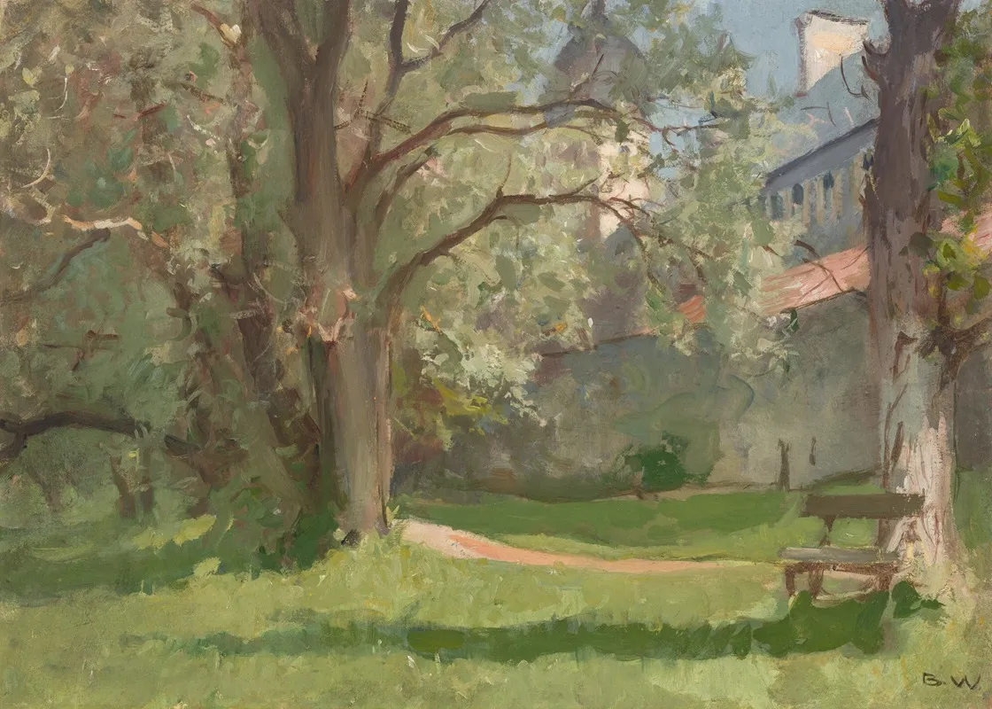 Frauengang by Brynolf Wennerberg - Canvas Print