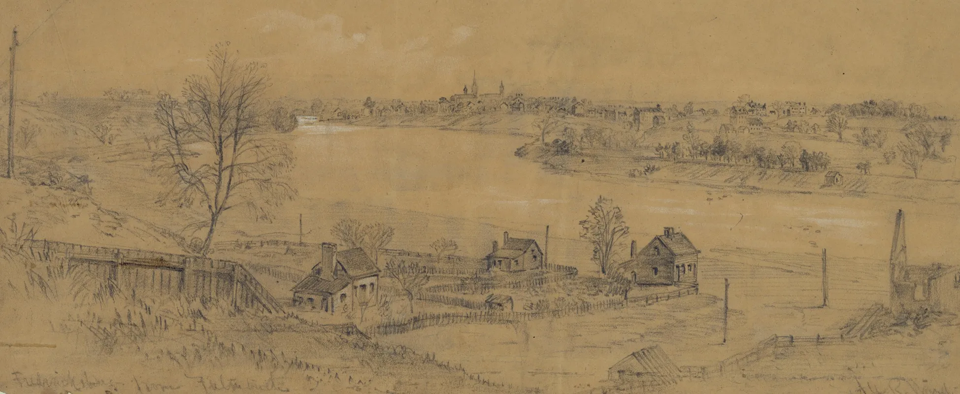 Fredericksburg From Falmouth