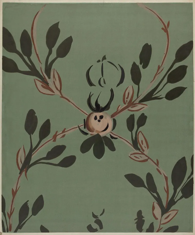 Free Hand Decorated Wall 7
