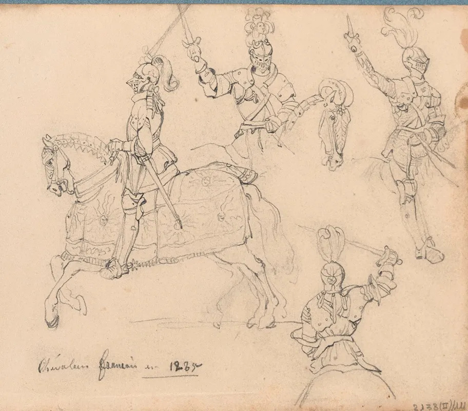 French Knight In 1285