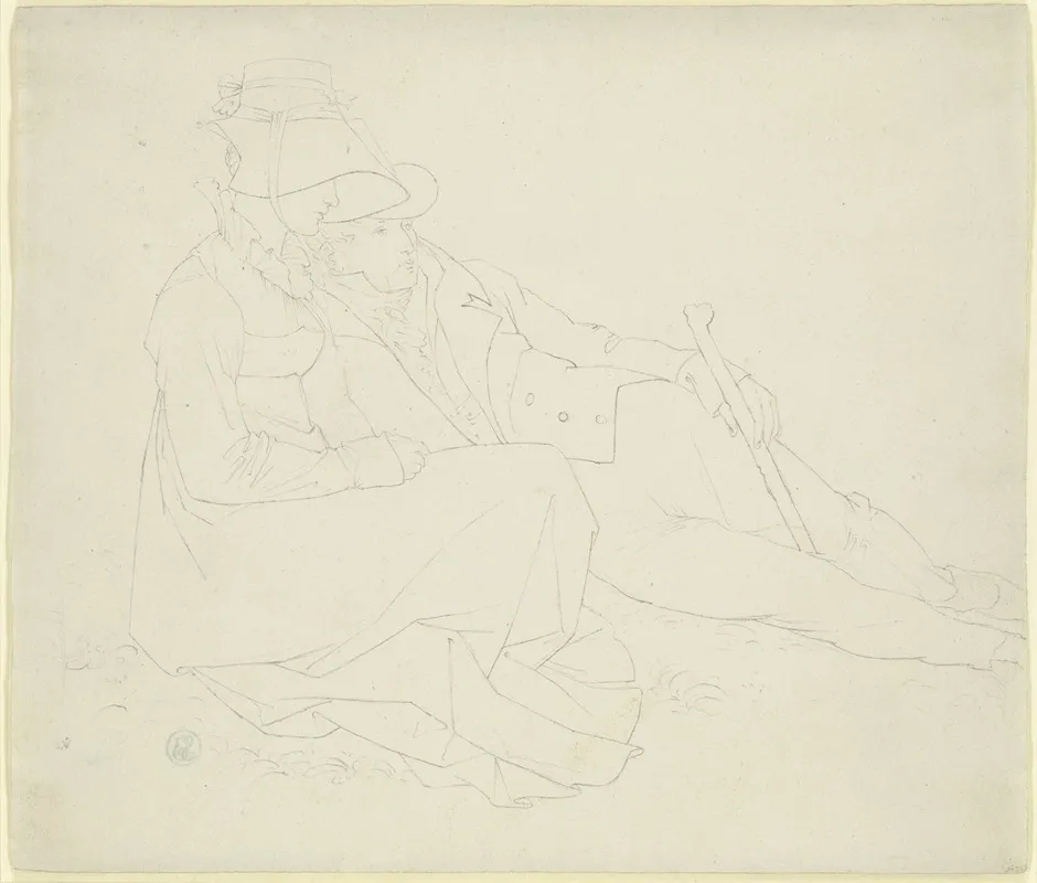 Friedrich Wenner Und Seine Frau Christine Taunusreise