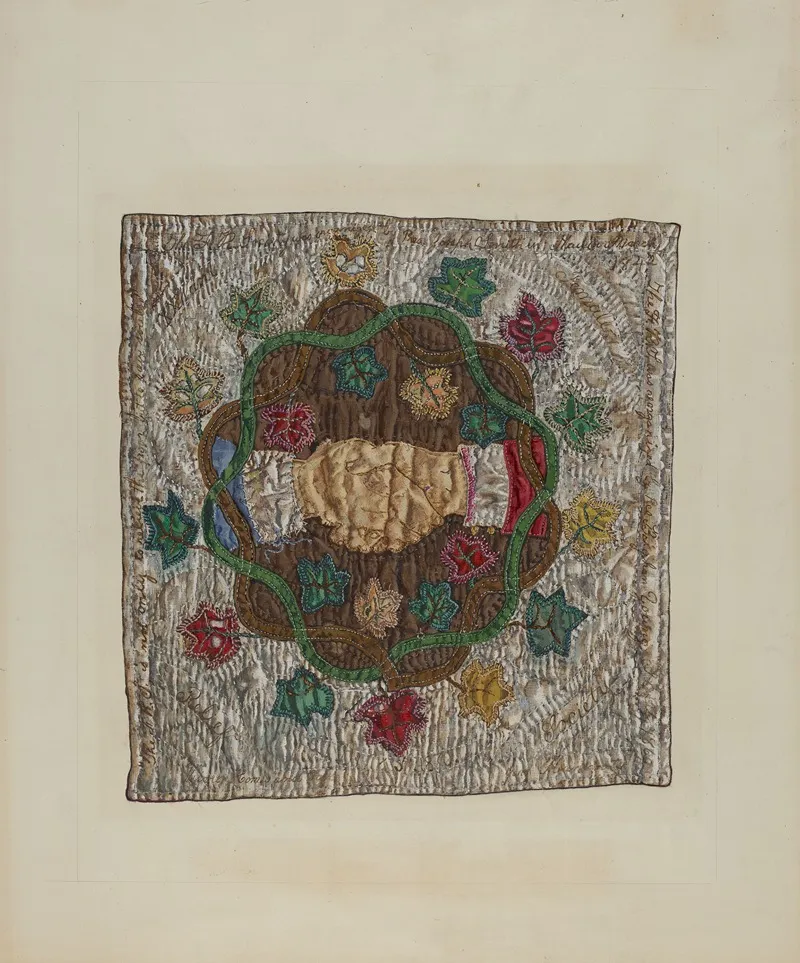 Friendship Quilt Block 2 by Florence Truelson - Canvas Print