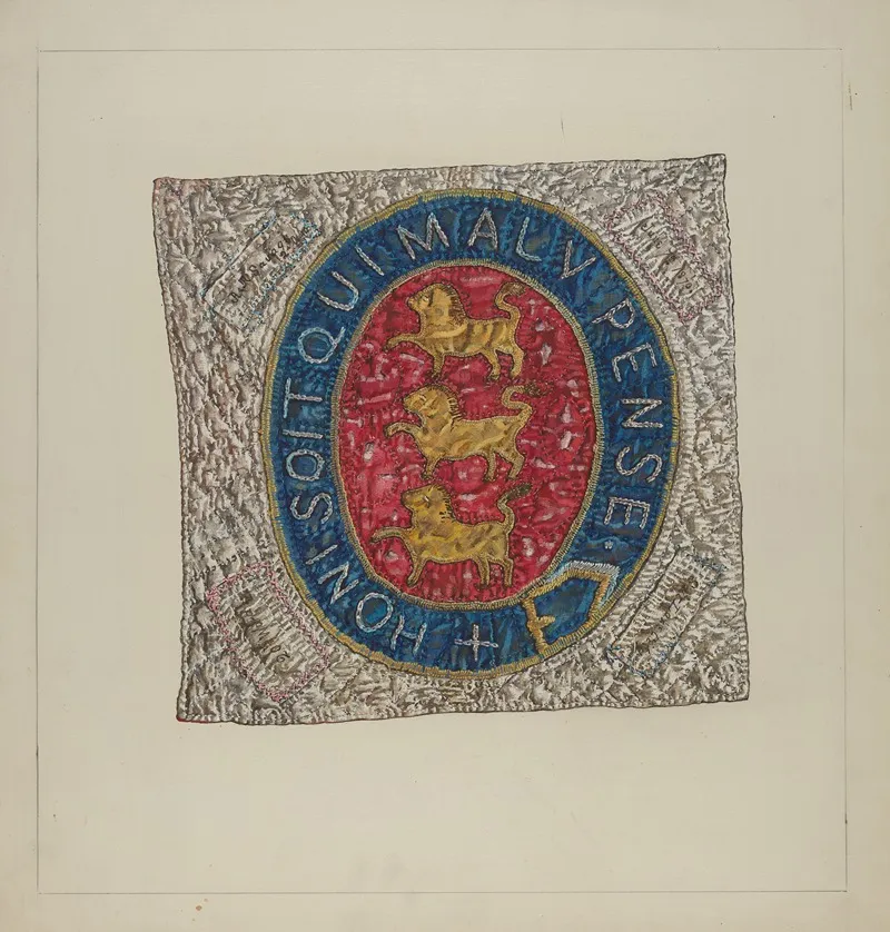 Friendship Quilt Block by Florence Truelson - Canvas Print