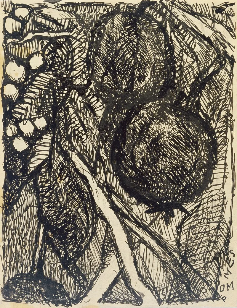 Fries by Louis Soutter - Canvas Print