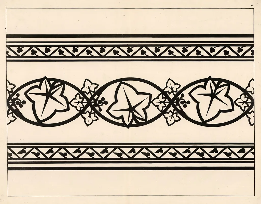 Frieze And Leaf Patterns