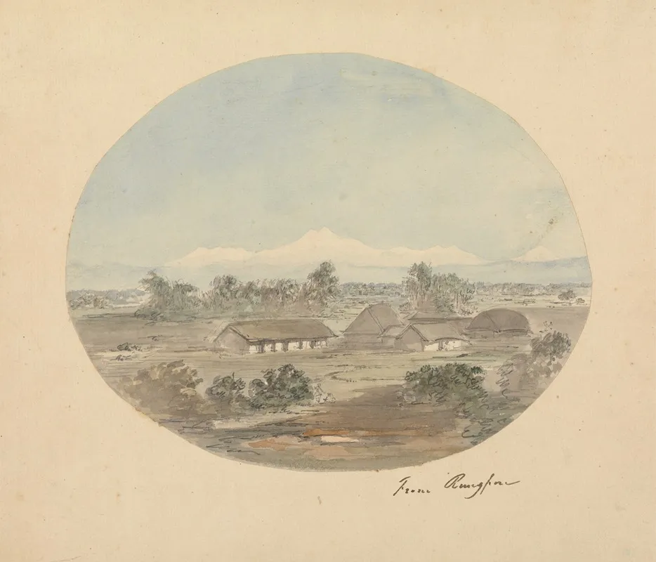 From Rungpore Rangpur by Samuel Davis - Canvas Print