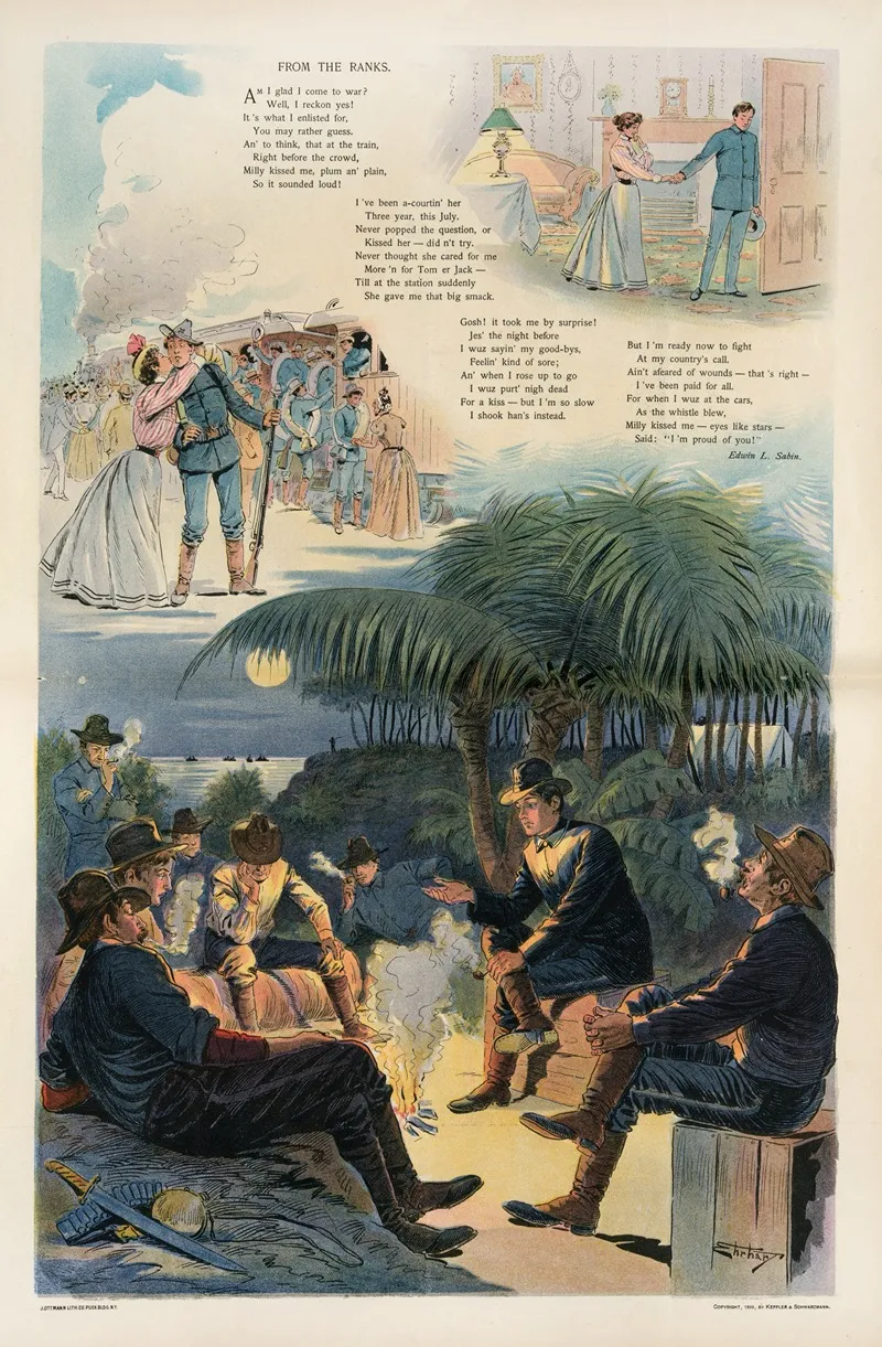 From The Ranks by Samuel Ehrhart - Canvas Print