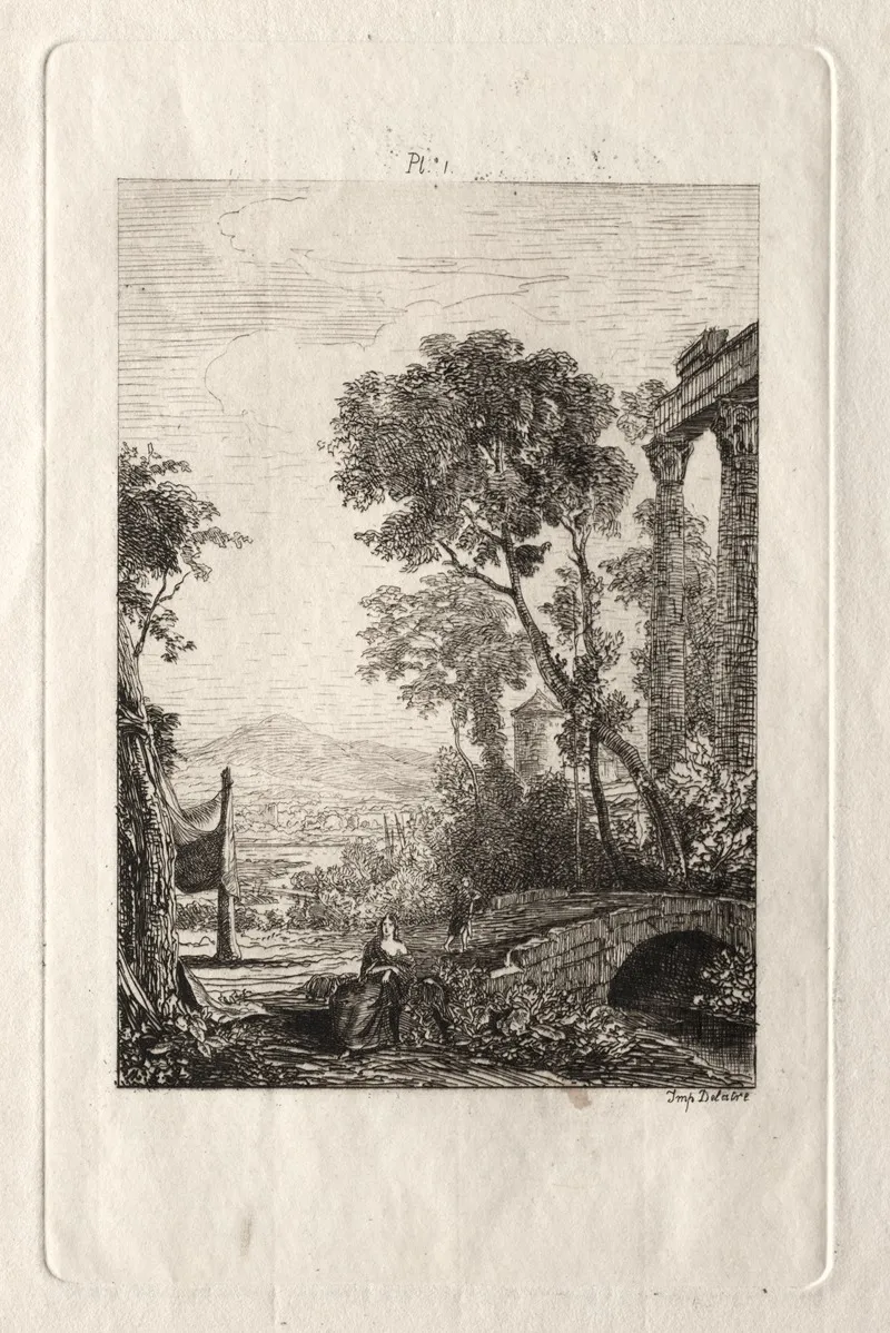 From Treatise On Etching 2 by Maxime Lalanne - Canvas Print