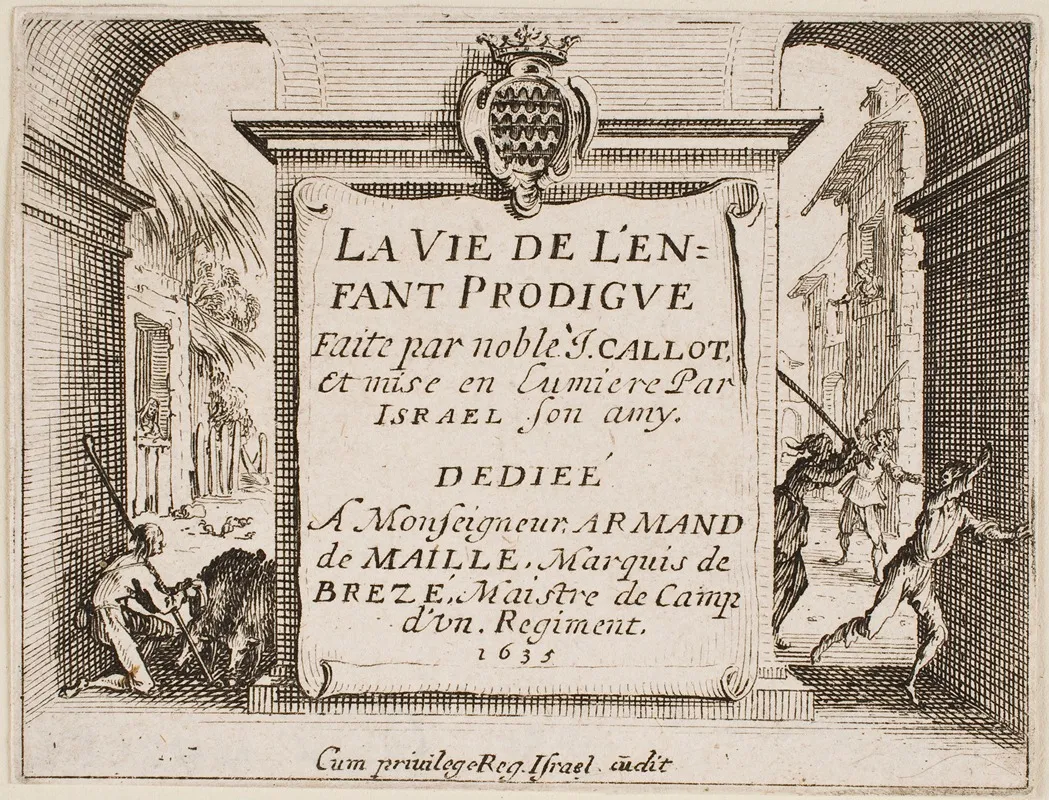 Frontispiece To The Prodigal Son
