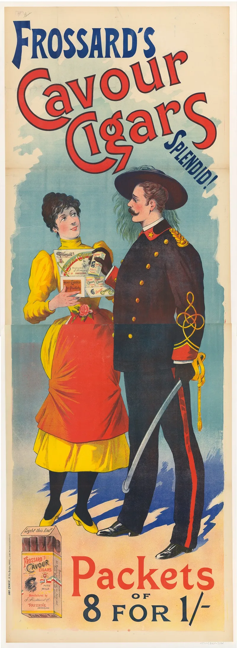 Frossards Cavour Cigars Splendid