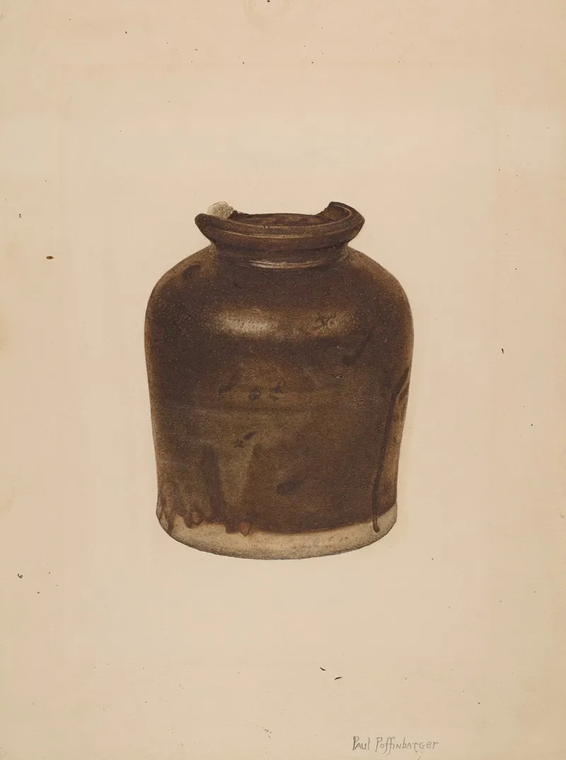 Fruit Jar 2 by Paul Poffinbarger - Canvas Print