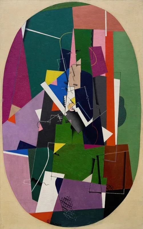 Fugue 3 by Georges Valmier - Canvas Print