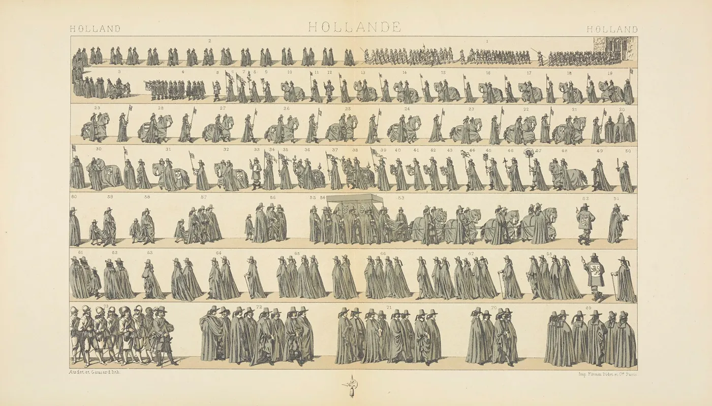Funerailles Dun Prince Chevalier Xviie Siecle