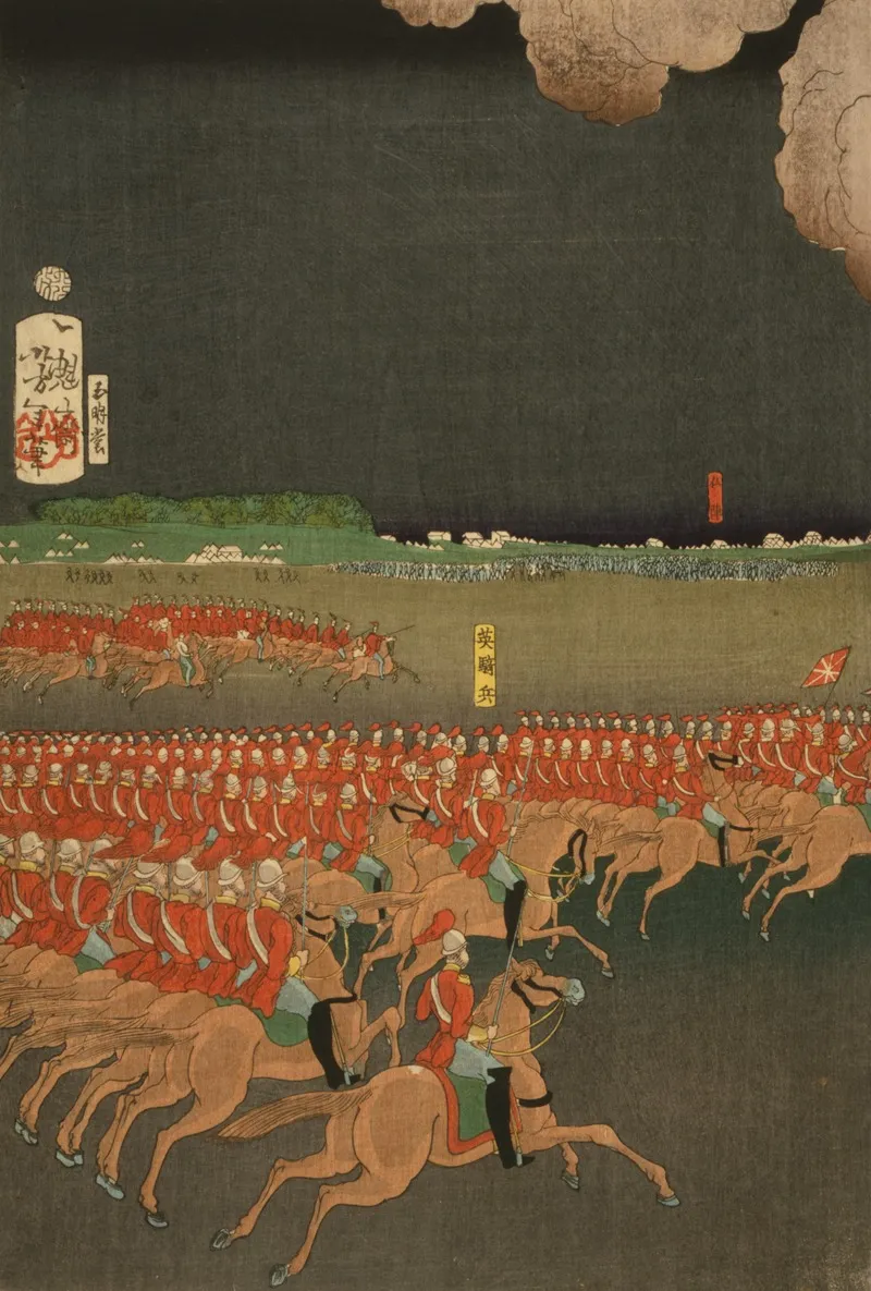 Furansu Igirisu Sanpei Daichosen No Zu