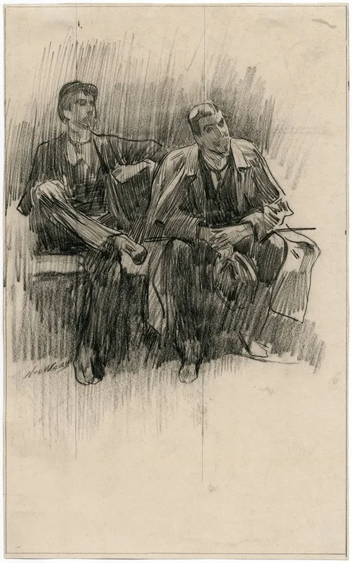 G H Breitner Schilder En Onbekende