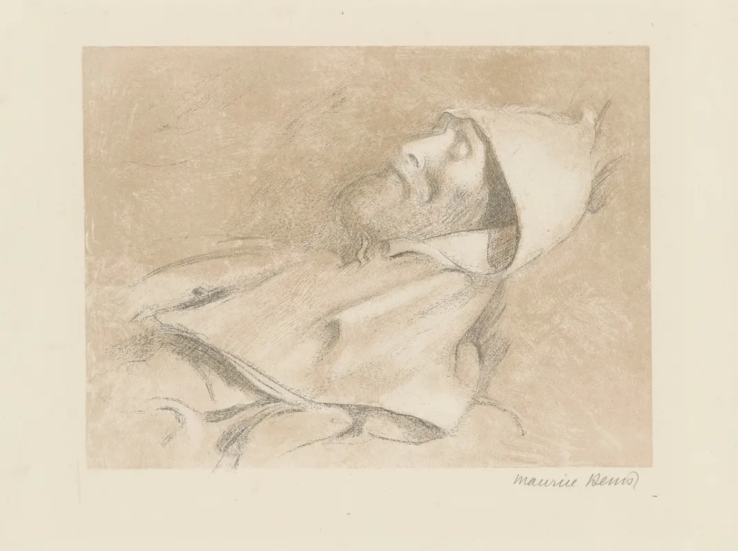 Gabriel Thomas Sur Son Lit De Mort