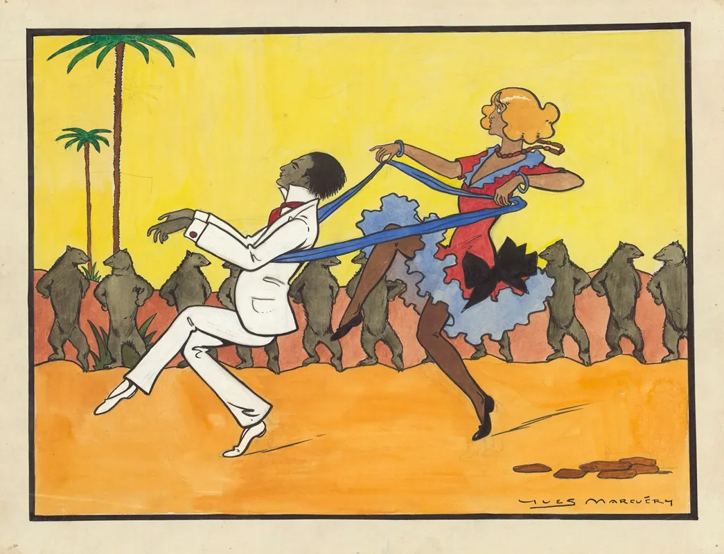 Gaby Deslys Et Harry Pilcer Dans La Revue De Marigny De Michel Carre Et Andre Barde 2
