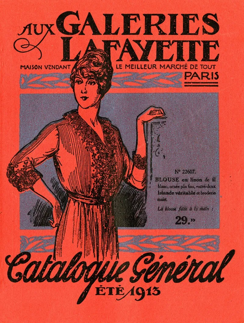 Galeries Lafayette Catalogue General Ete 1913