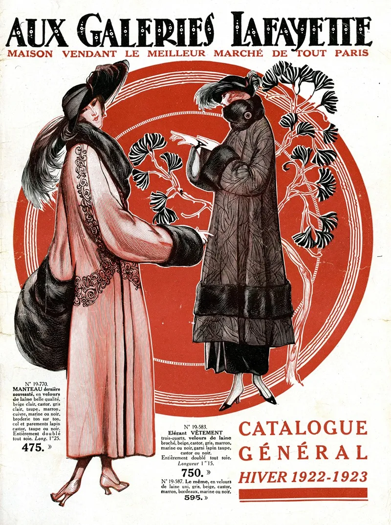 Galeries Lafayette Catalogue General Hiver 1922 1923