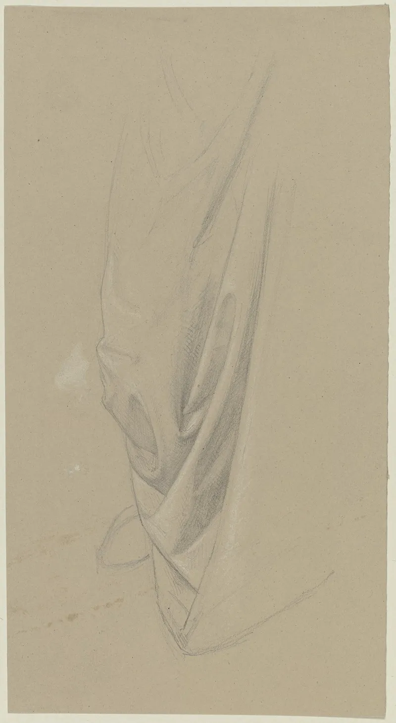 Garbed Figure 2 by Jakob Becker - Canvas Print