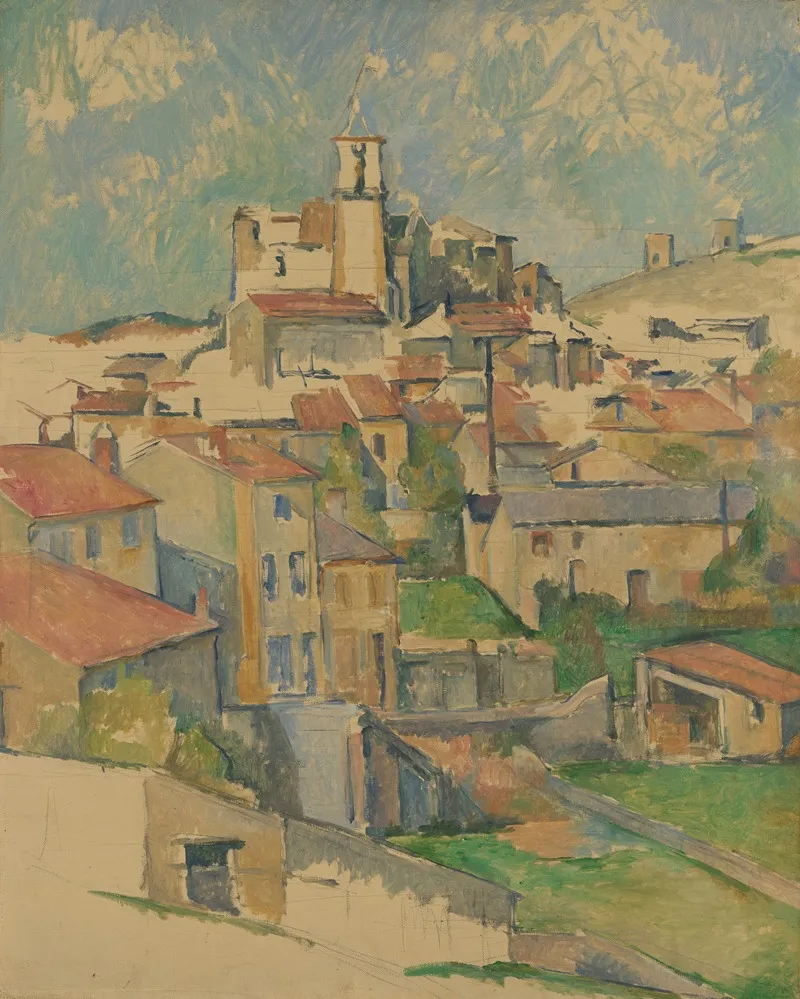 Gardanne by Paul Cézanne - Canvas Print