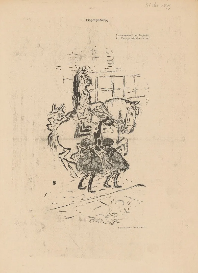 Garde Municipale 2 by Pierre Bonnard - Canvas Print