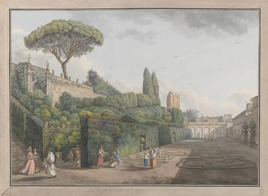 Garden Of Palazzo Colonna