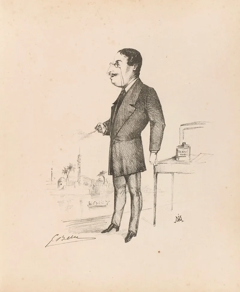 Gaston Belle by Joseph Mollard - Canvas Print