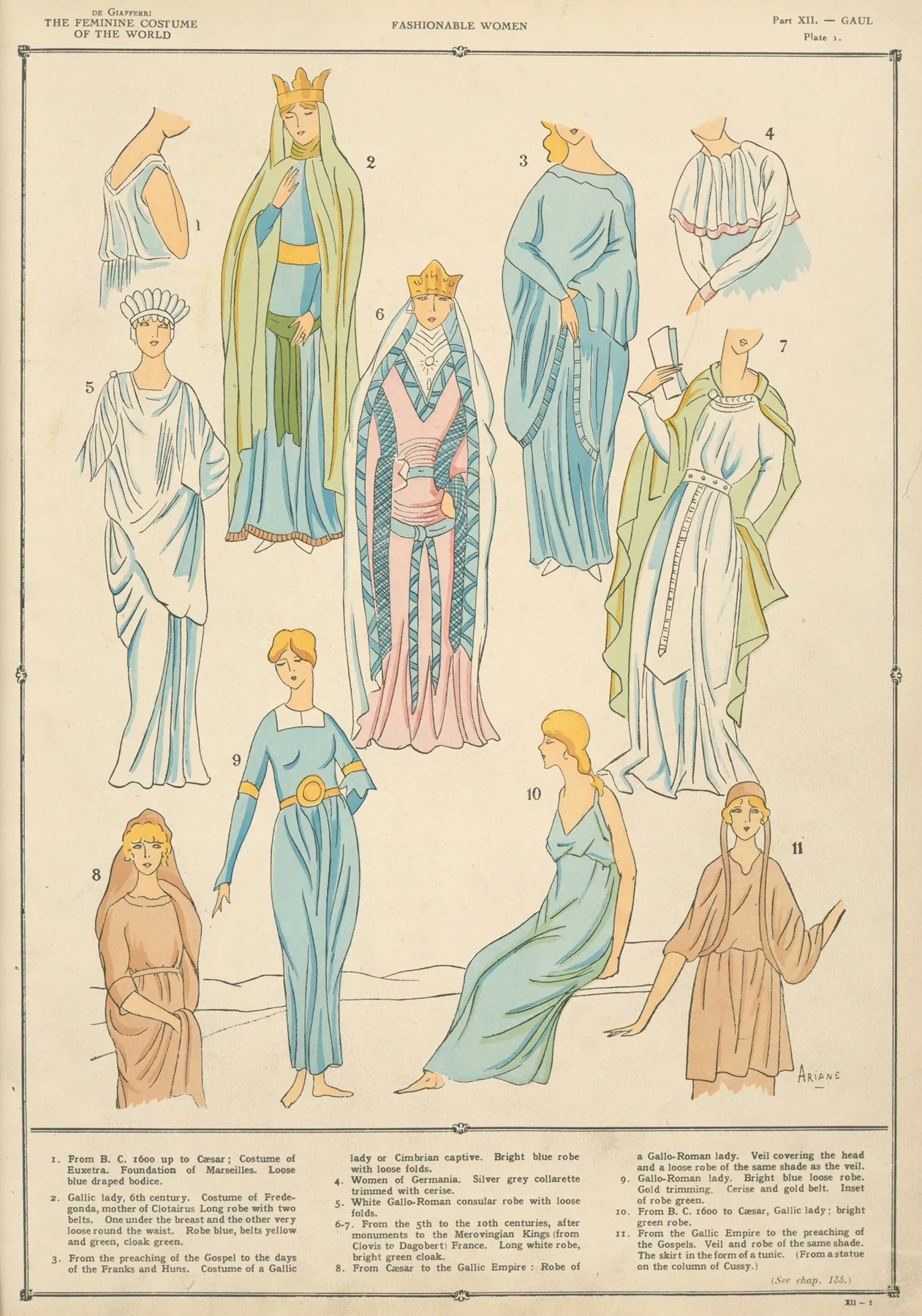 Gaul Fashionable Women